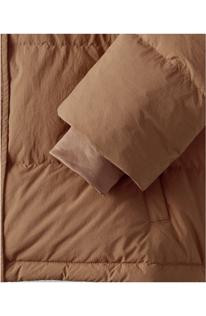 Lands' End Wide Channel 600 Down Puffer Jacket, Alternate, color, Toasted Peanut