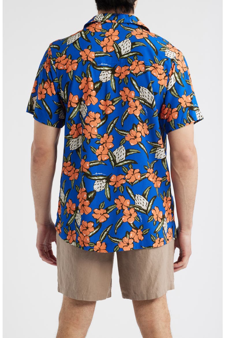 Beach Camp Shirt, Alternate, color, MEDIUM BLUE
