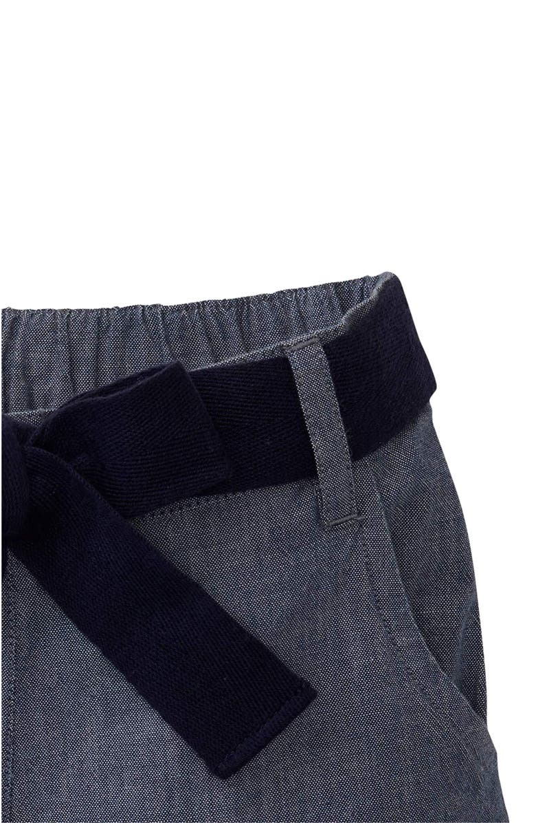 Hope & Henry Baby Girls' Wide Leg Cropped Pant, Infant, Alternate, color, 