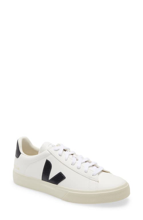 Veja Extra White And Black Leather Esplar Sneakers