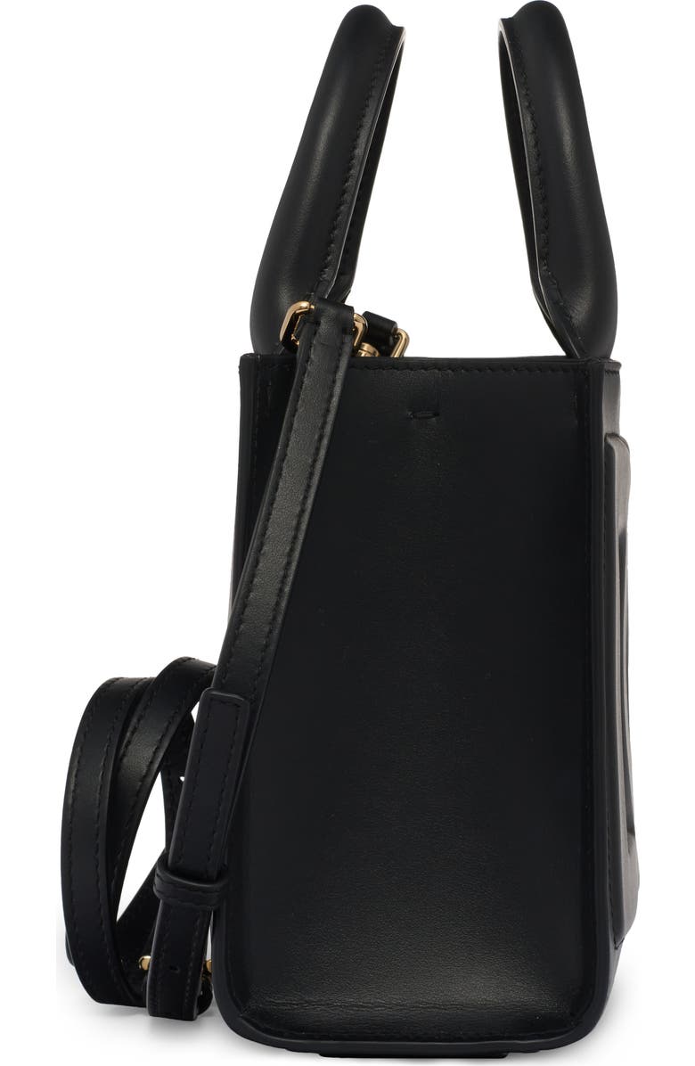Dolce&Gabbana Mini DG Logo Daily Leather Tote, Alternate, color,