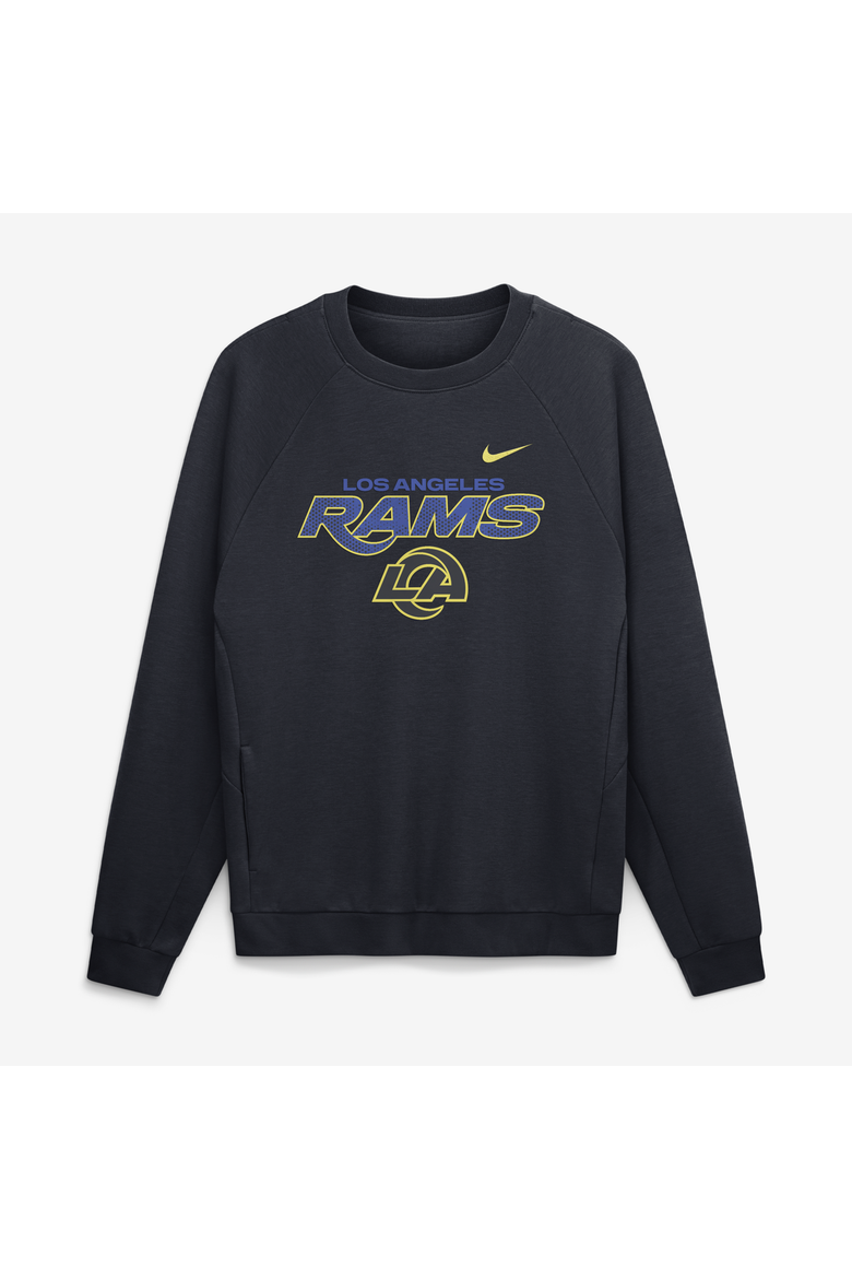Men's Nike  Navy Los Angeles Rams Rivalries Collection Dri-FIT Crew Sweatshirt, Alternate, color, Navy