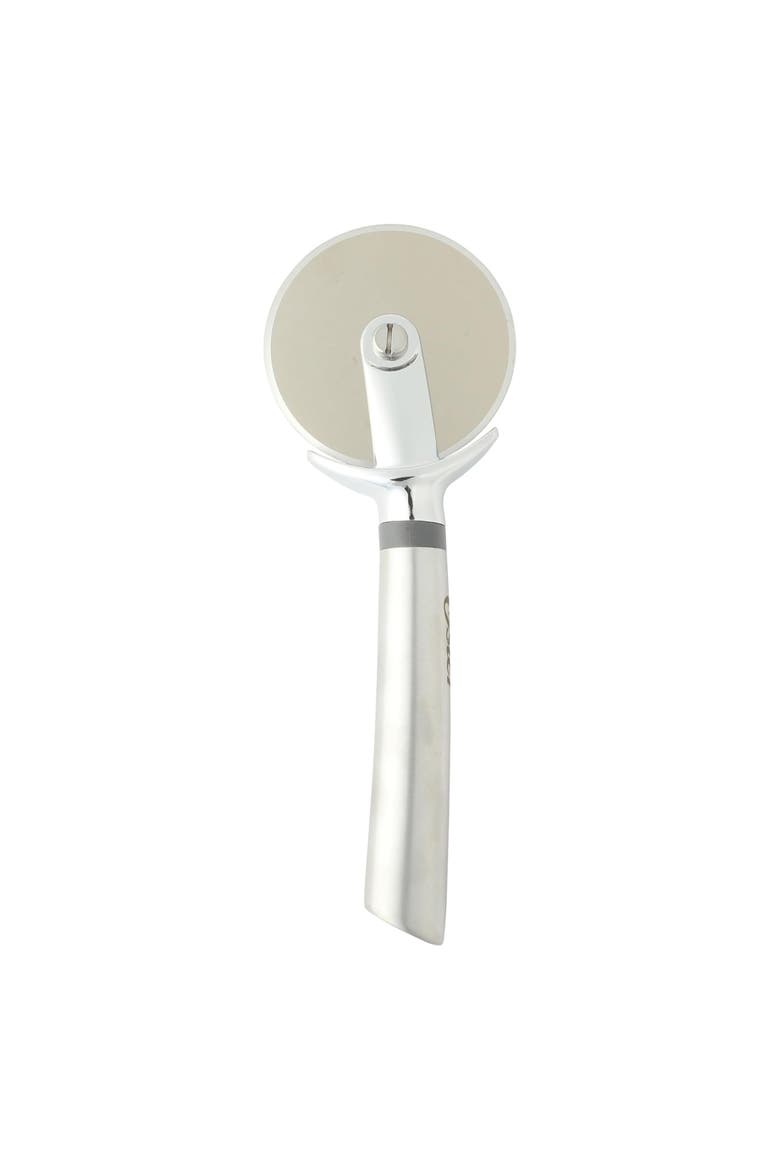 8.7 Inch Stainless Steel Pizza Cutter in Silver, Main, color, Silver