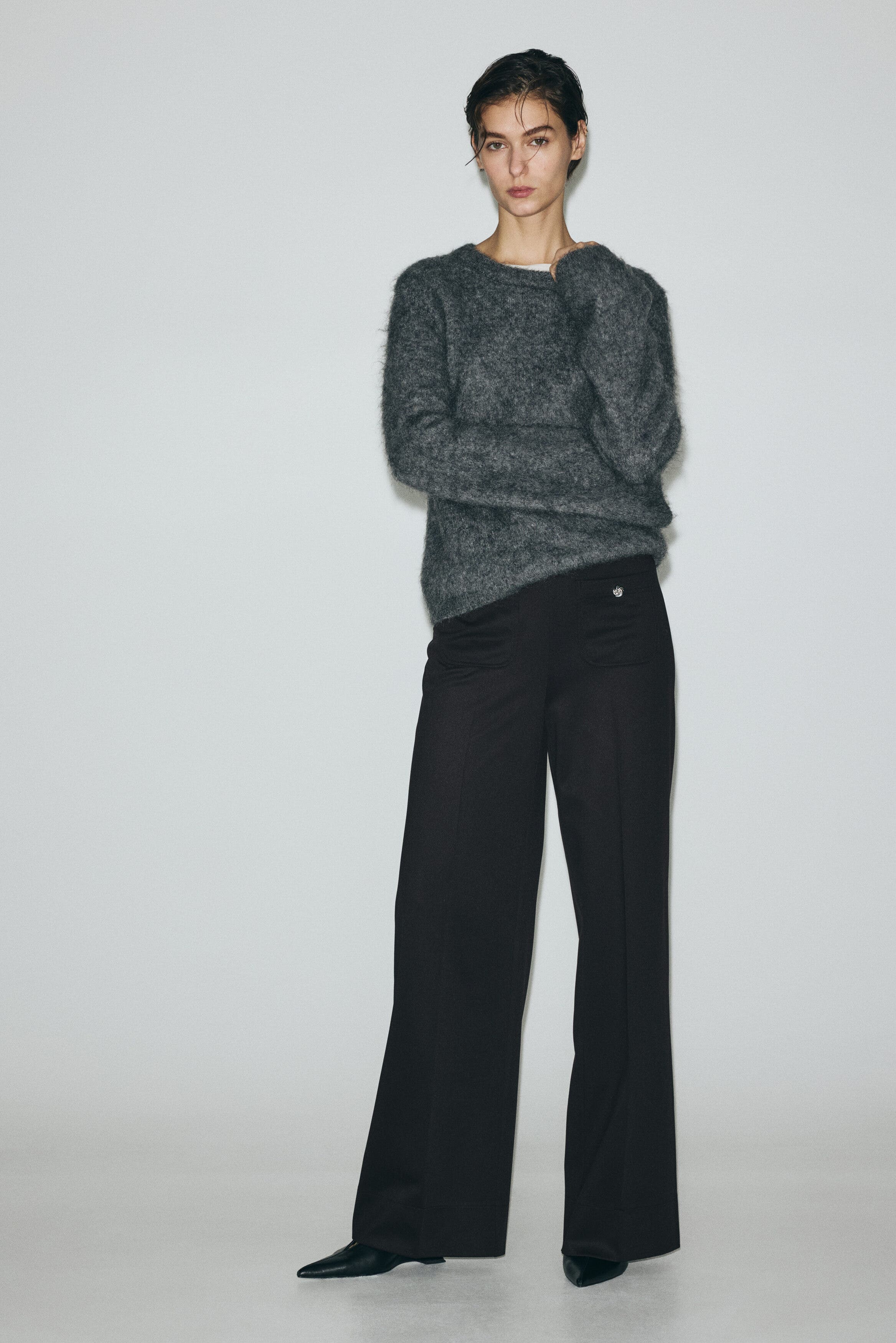 Straight-leg Trousers - image 2