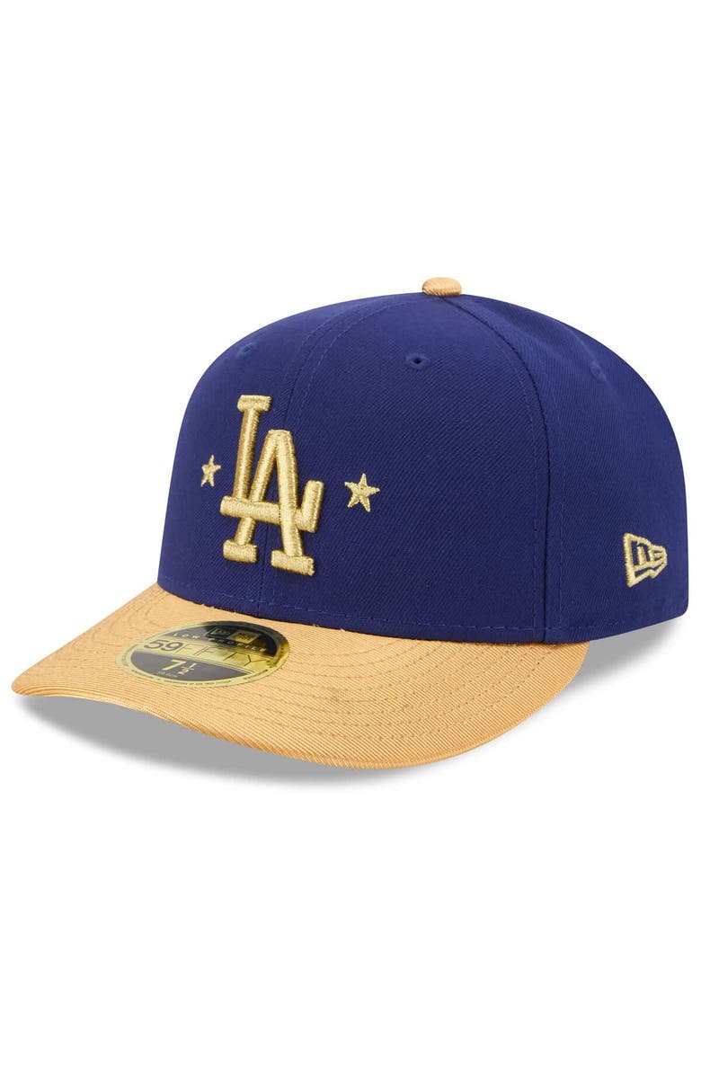 New Era Men's New Era  Royal Los Angeles Dodgers 2026 Gold Collection Low Profile 59FIFTY Fitted Hat, Alternate, color, Royal
