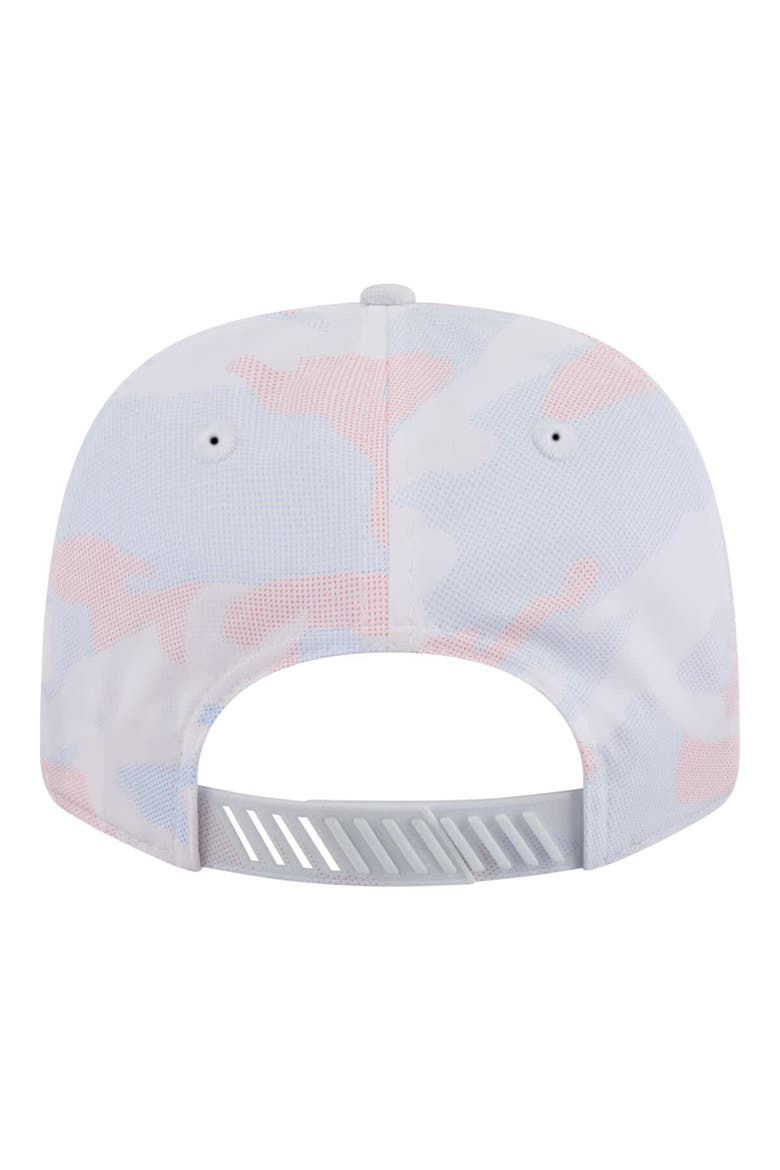Men's New Era  White Chicago Cubs Camo Rope 9SEVENTY Adjustable Hat, Alternate, color, White