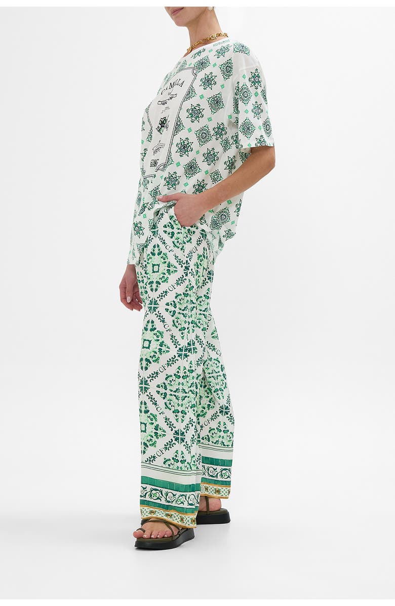 Camilla Tuck Front Pant Corridor Of Calm, Alternate, color, 