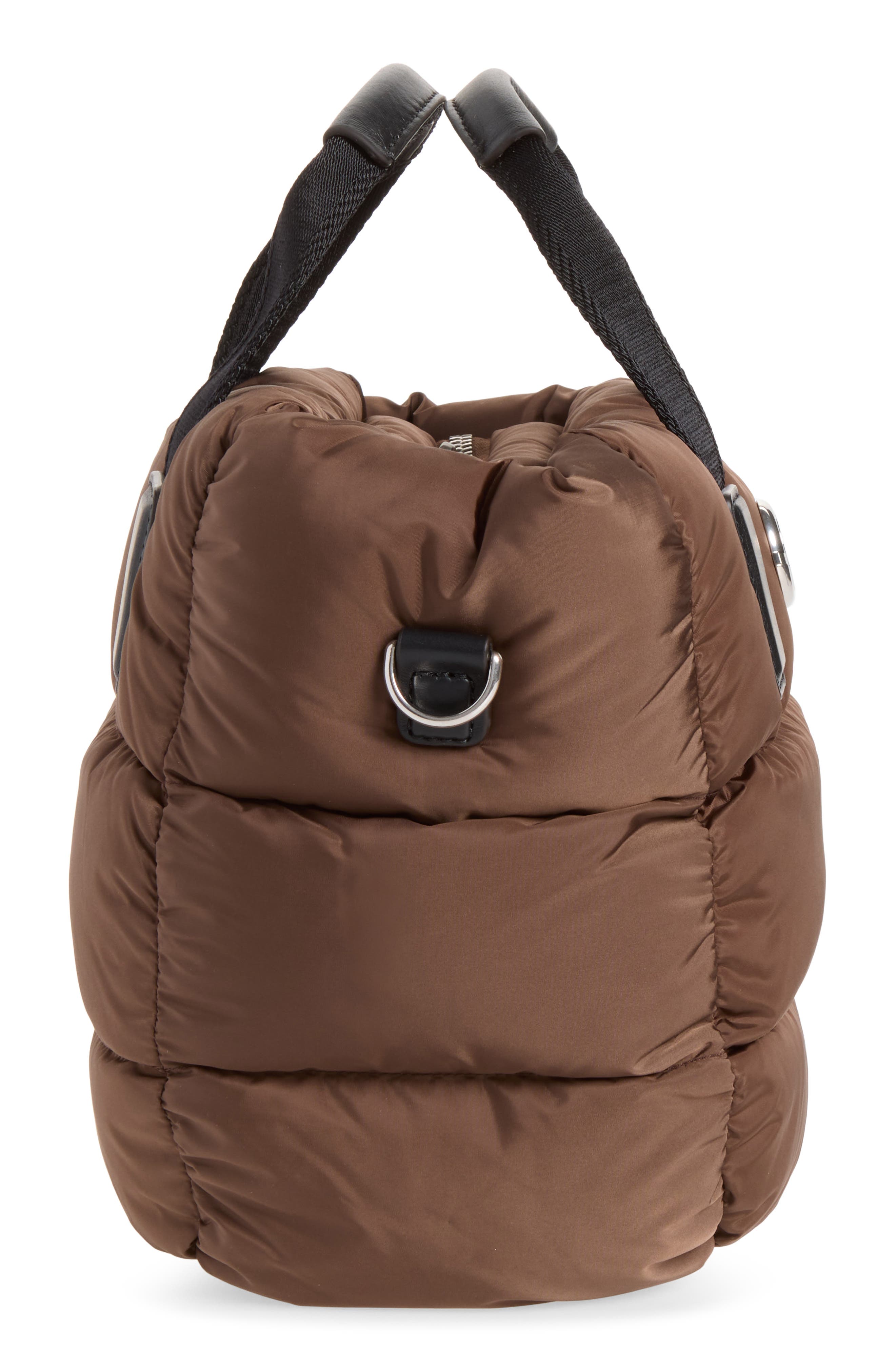Micro Caradoc Puffer Crossbody Bag, Alternate, color, ESPRESSO BEAN