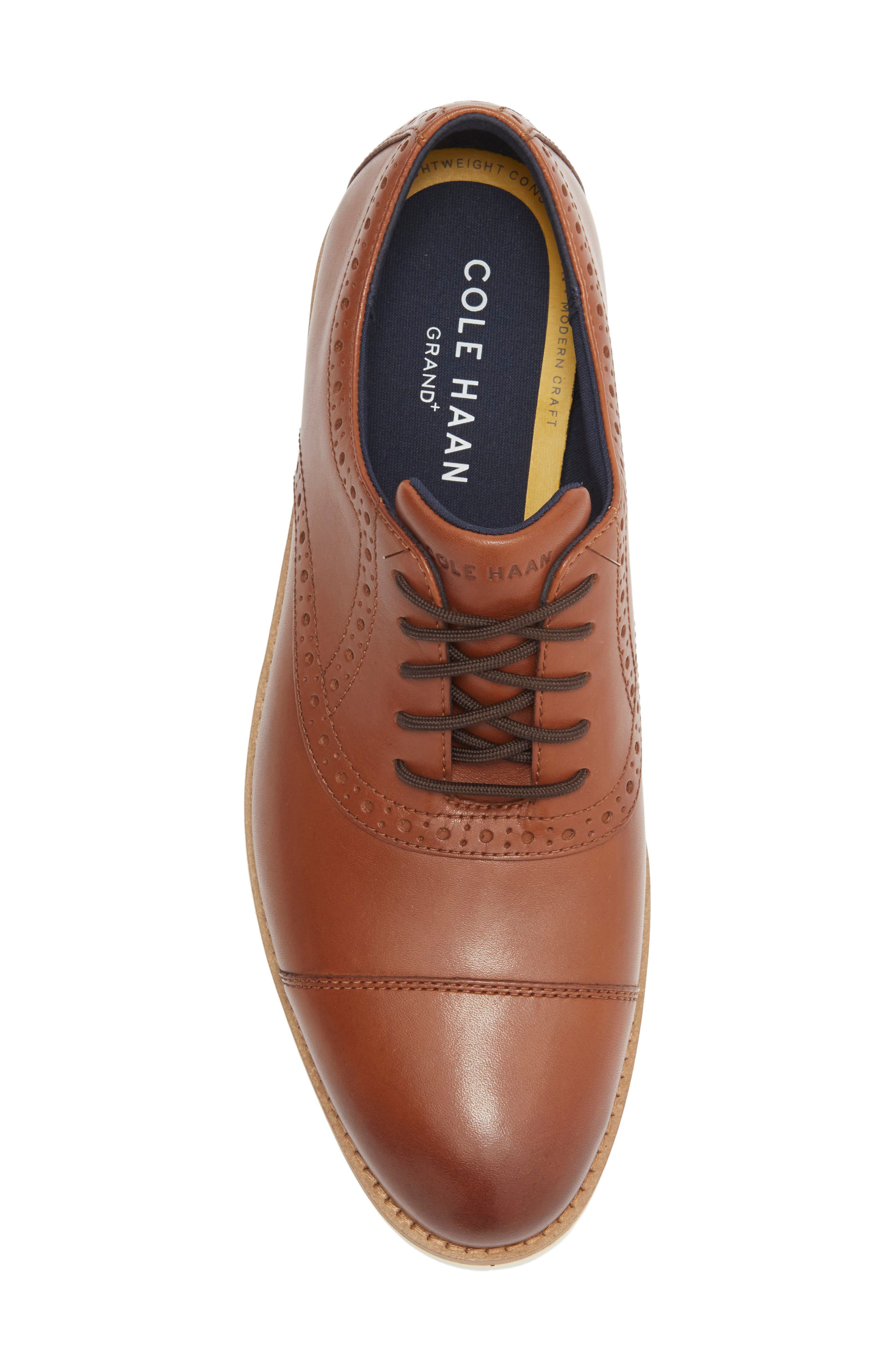 Grand 360 Cap Toe Derby, Alternate, color, BRITISH TAN