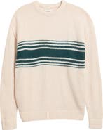 Rhythm Strata Stripe Crewneck Sweater