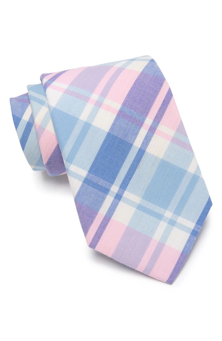 Tommy Hilfiger Large Picnic Plaid Tie, Main, color, 