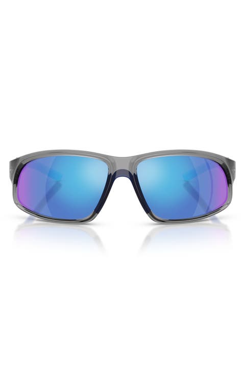 64mm Oversize Irregular Sunglasses