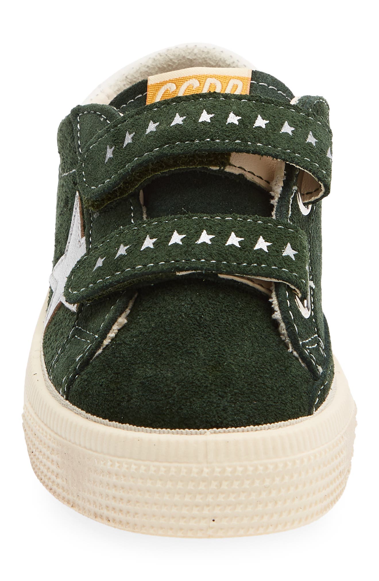 Kids' May Sneaker, Alternate, color, DARK GREEN/ SILVER/ WHITE