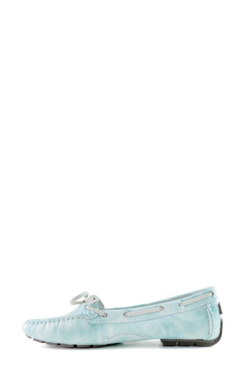 Marc Joseph New York Cypress Hill Driving Loafer In Mint Stained Patent