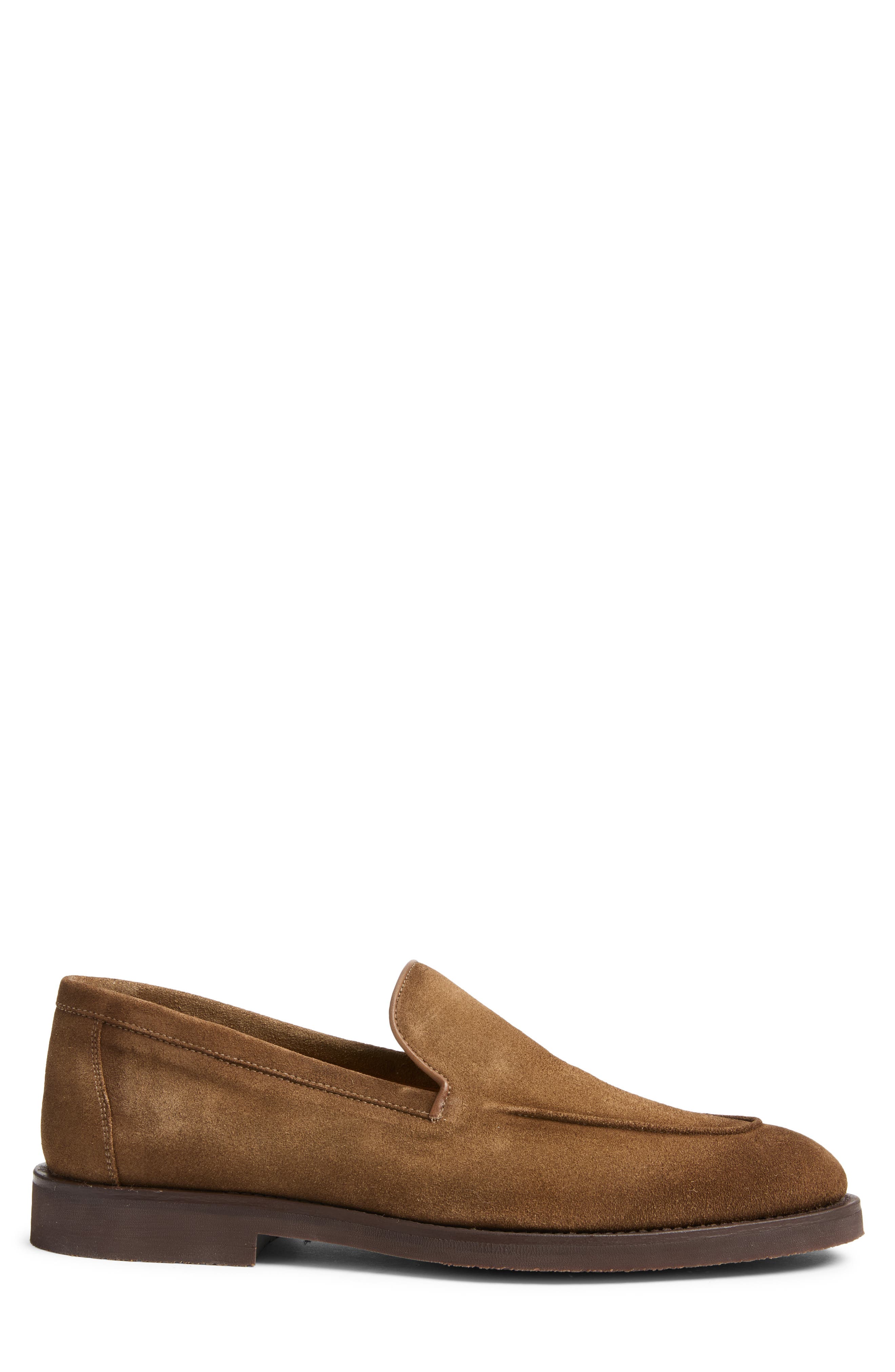Cervan Venetian Suede Loafer, Alternate, color, CASTORO SUEDE