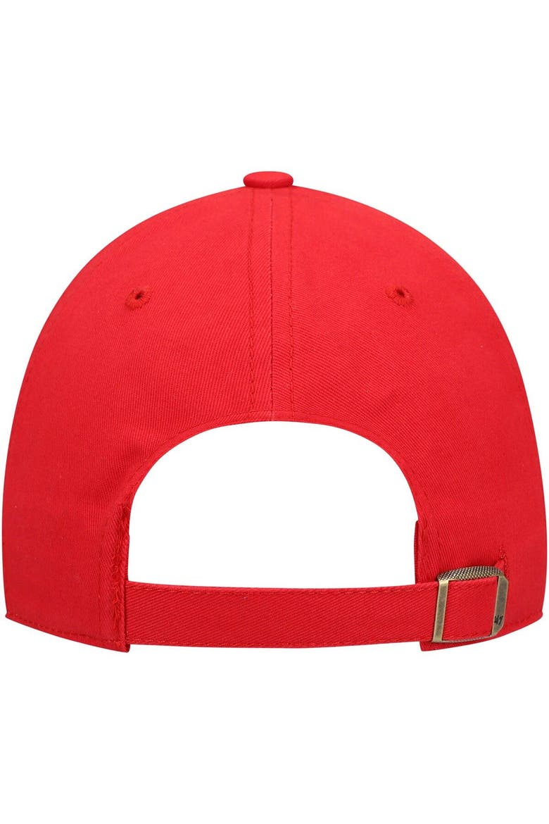 Women's '47 Red New Jersey Devils Team Miata Clean Up Adjustable Hat, Alternate, color, Red