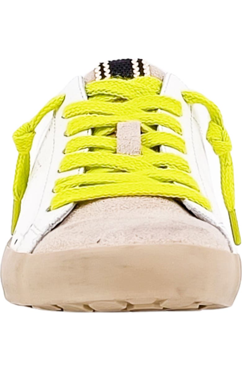 SHUSHOP Kids' Mia Sneaker, Alternate, color, Lime Snake