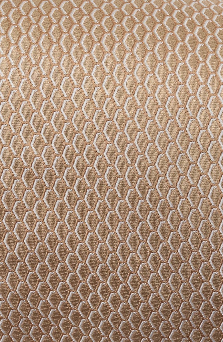 NORDSTROM RACK Medina Neat Linen & Cotton Tie, Alternate, color, Taupe