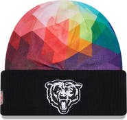 New Era Men's New Era  Black Chicago Bears 2023 NFL Crucial Catch Cuffed Knit Hat