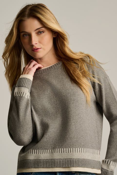 Point Taken Cotton Sweater