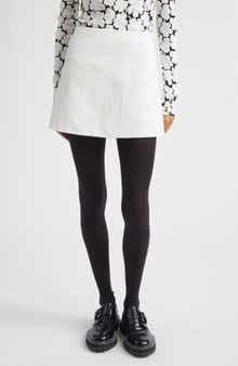 Marimekko Kirjasto Unikko Jacquard A-Line Faille Miniskirt