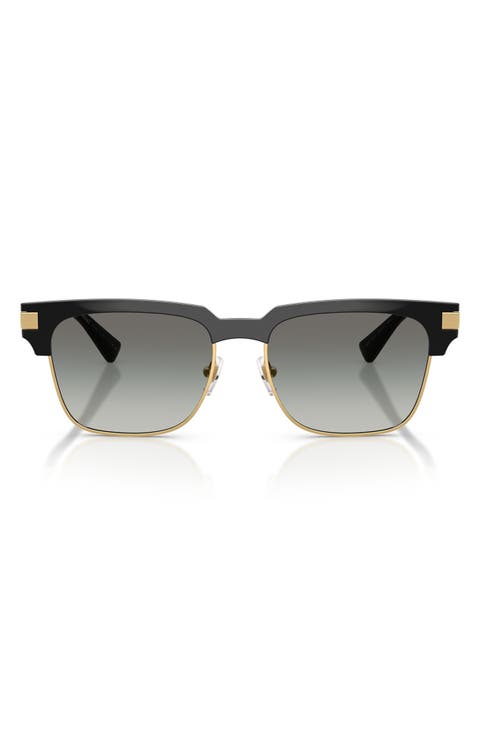 55mm Gradient Square Sunglasses