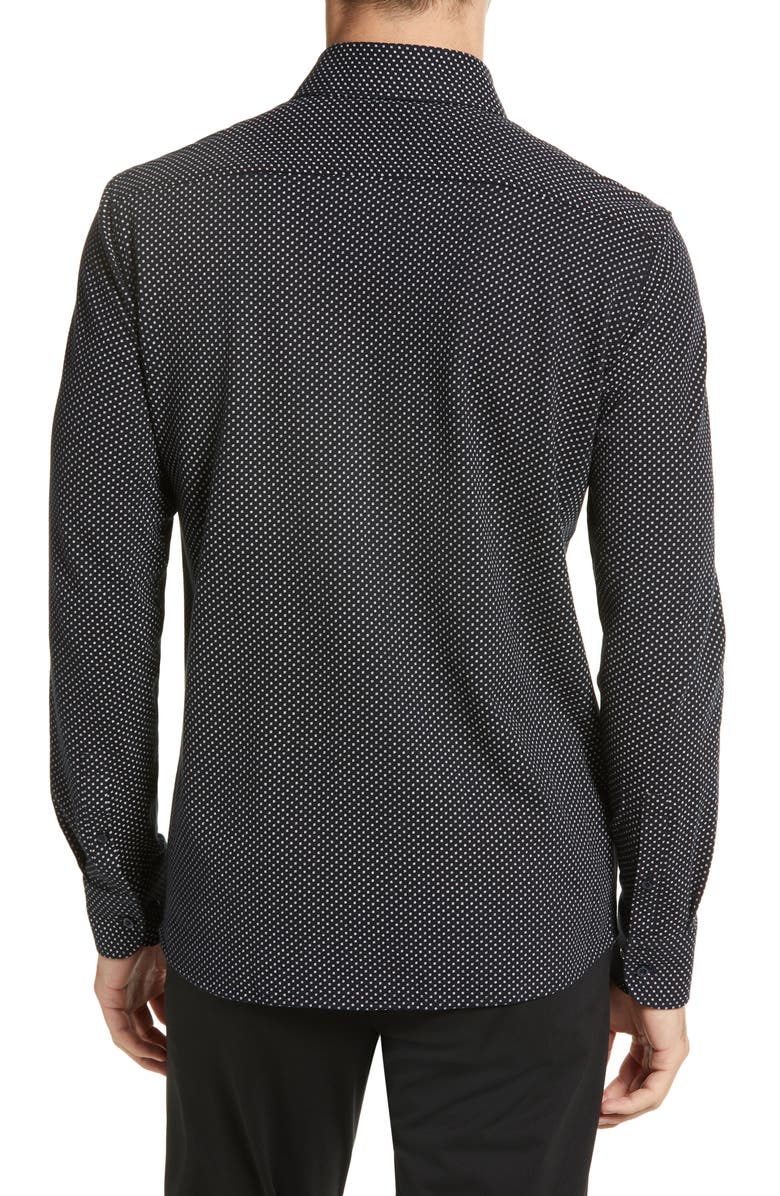 BOSS Hank Slim Fit Stretch Dress Shirt, Alternate, color,