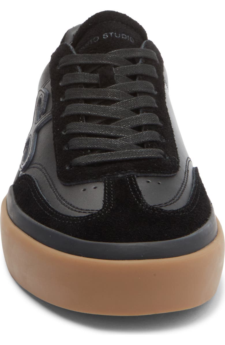 SANTO STUDIO Trento Low Top Sneaker, Alternate, color, Black