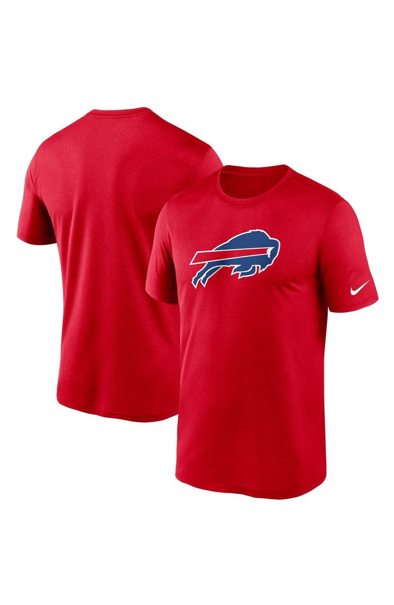 Nike Men's Nike Red Buffalo Bills Logo Essential Legend Performance T-Shirt, Main, color, Red