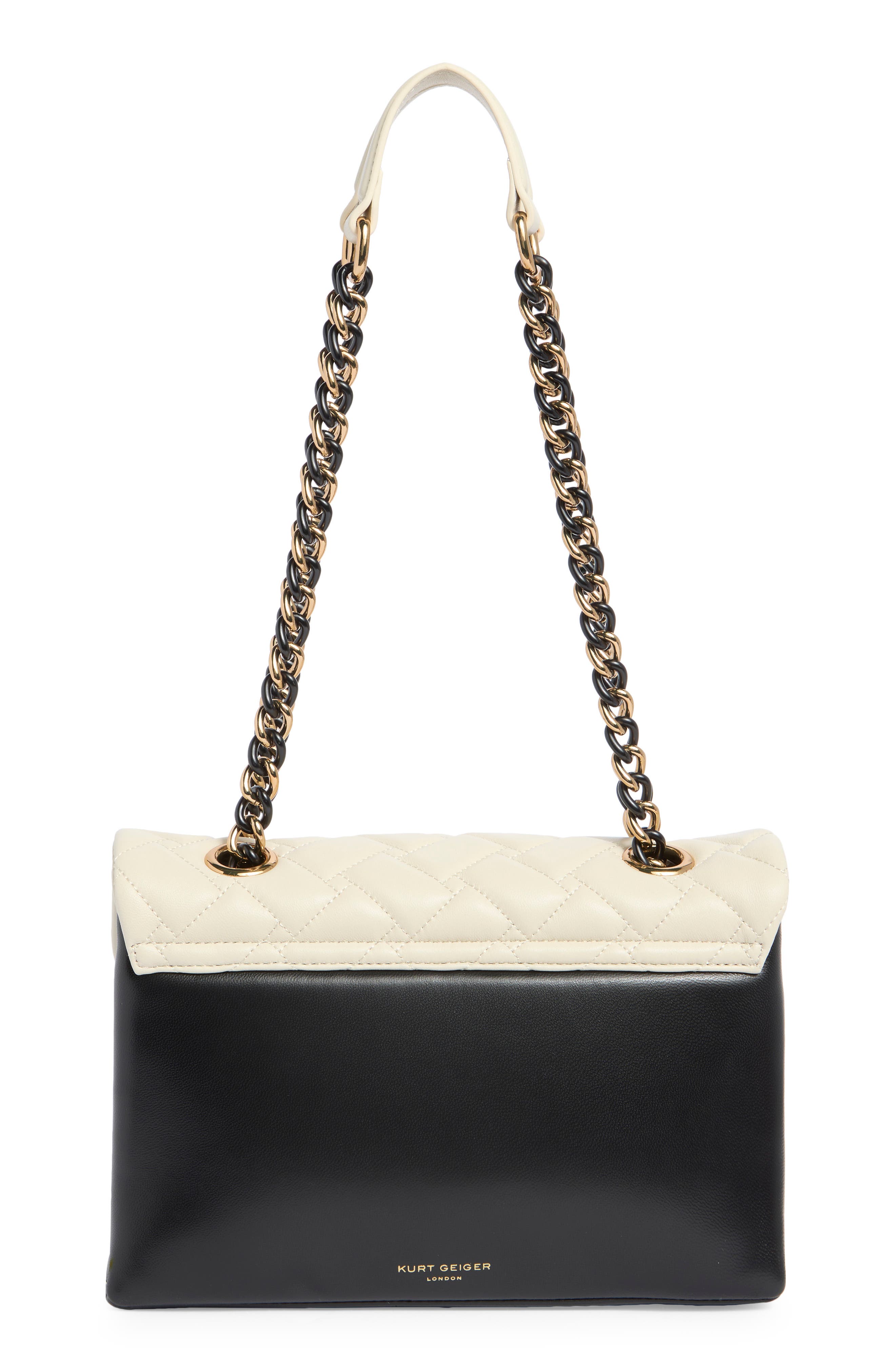 Kurt Geiger London Kensington Leather Convertible Shoulder Bag, Alternate, color, 