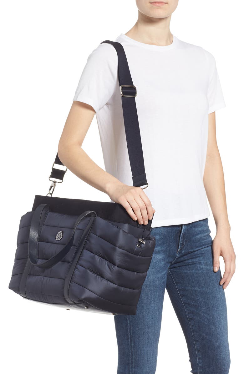 Moncler Nylon Diaper Bag, Alternate, color,