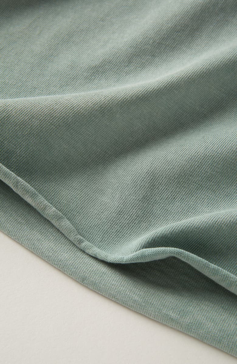 Treasure & Bond Kids' Crop Cotton T-Shirt, Alternate, color, Green Lilypad