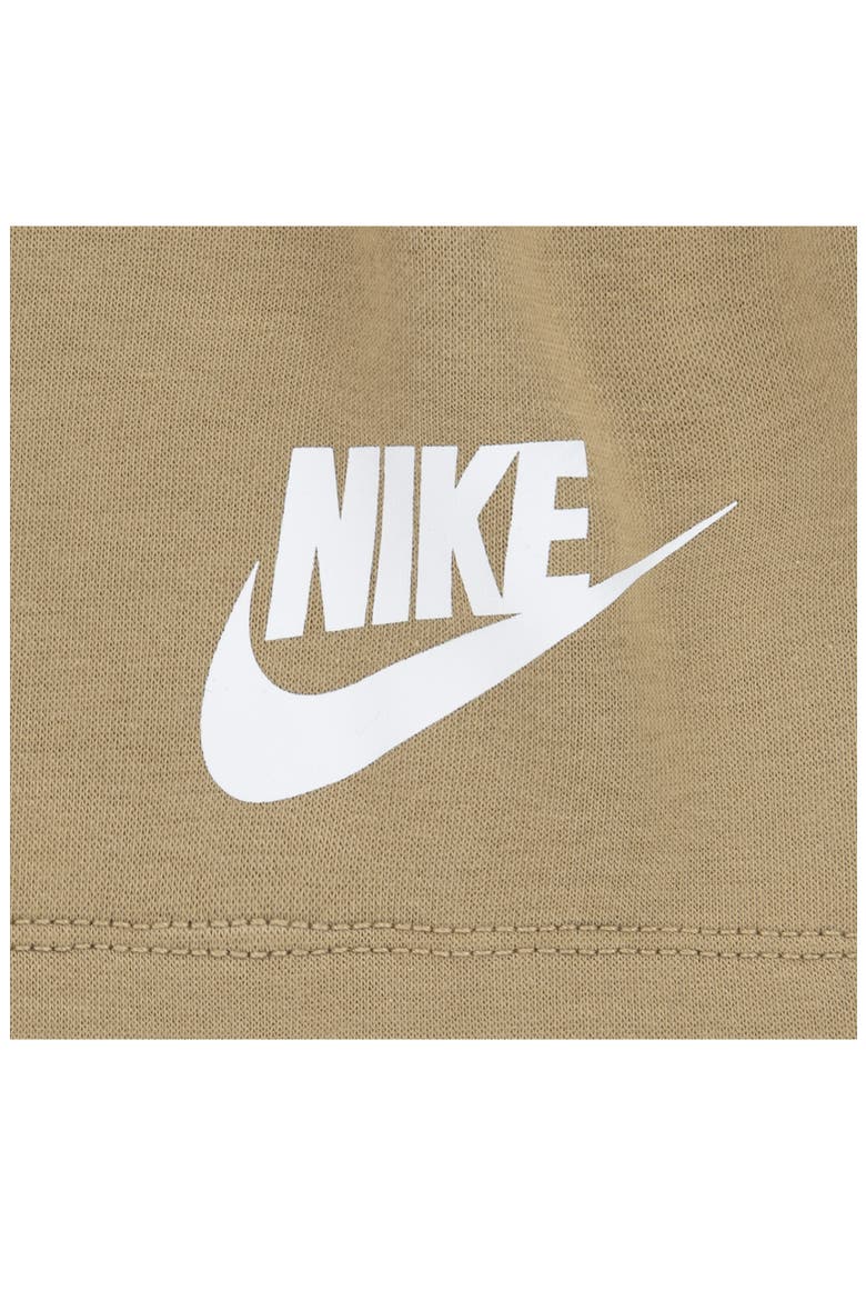 Club Logo T-Shirt & Shorts Set, Alternate, color, PARACHUTE BEIGE