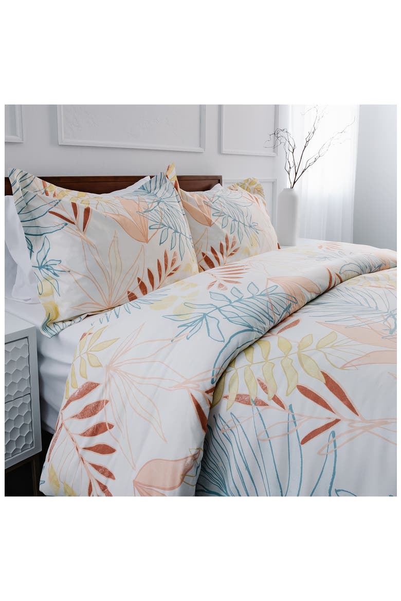 Tropic Leaf Oversized Comforter Set, Main, color, TROPIC LEAF