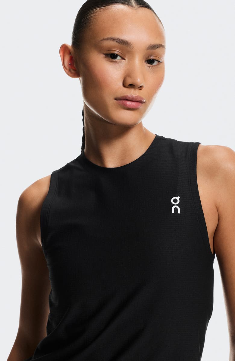 On Court Performance Tennis Tank, Alternate, color, Black