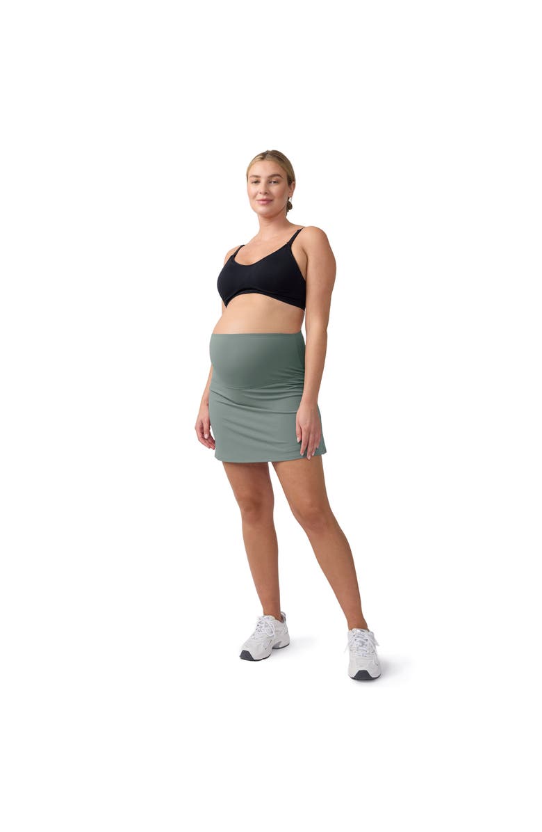 Ingrid & Isabel Active Skort Bundle, Alternate, color, Black/Sage Green
