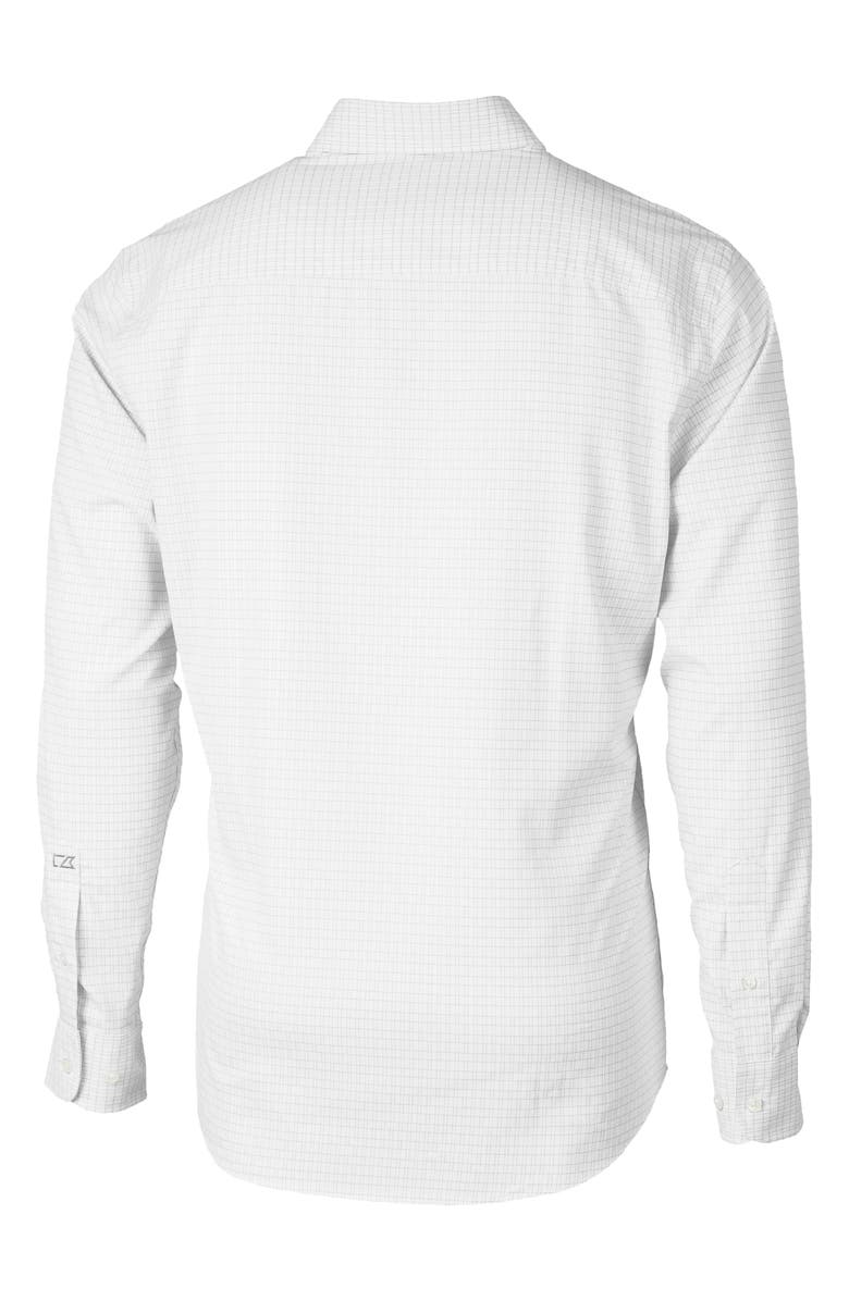 Cutter & Buck Versatech Tattersall Classic Fit Button-Up Performance Shirt, Alternate, color, 