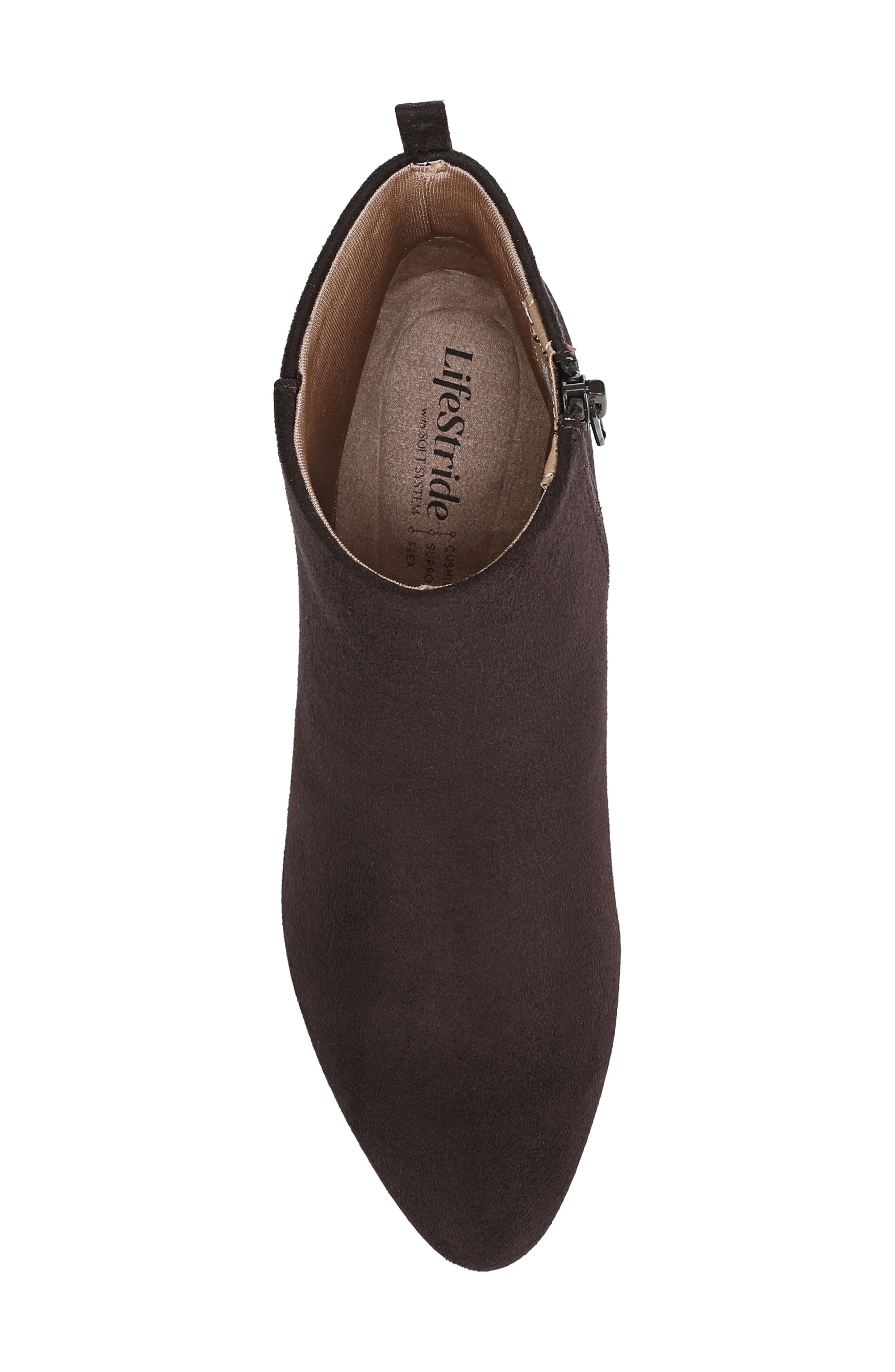 Glow Bootie, Alternate, color, DARK CHOCOLATE