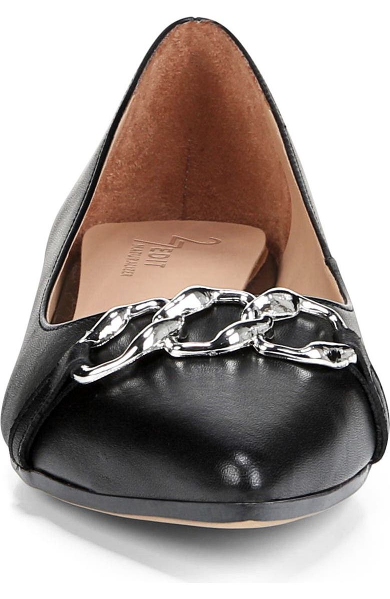 27 EDIT Naturalizer Katalie Chain Detail Pointed Toe Pump, Alternate, color,
