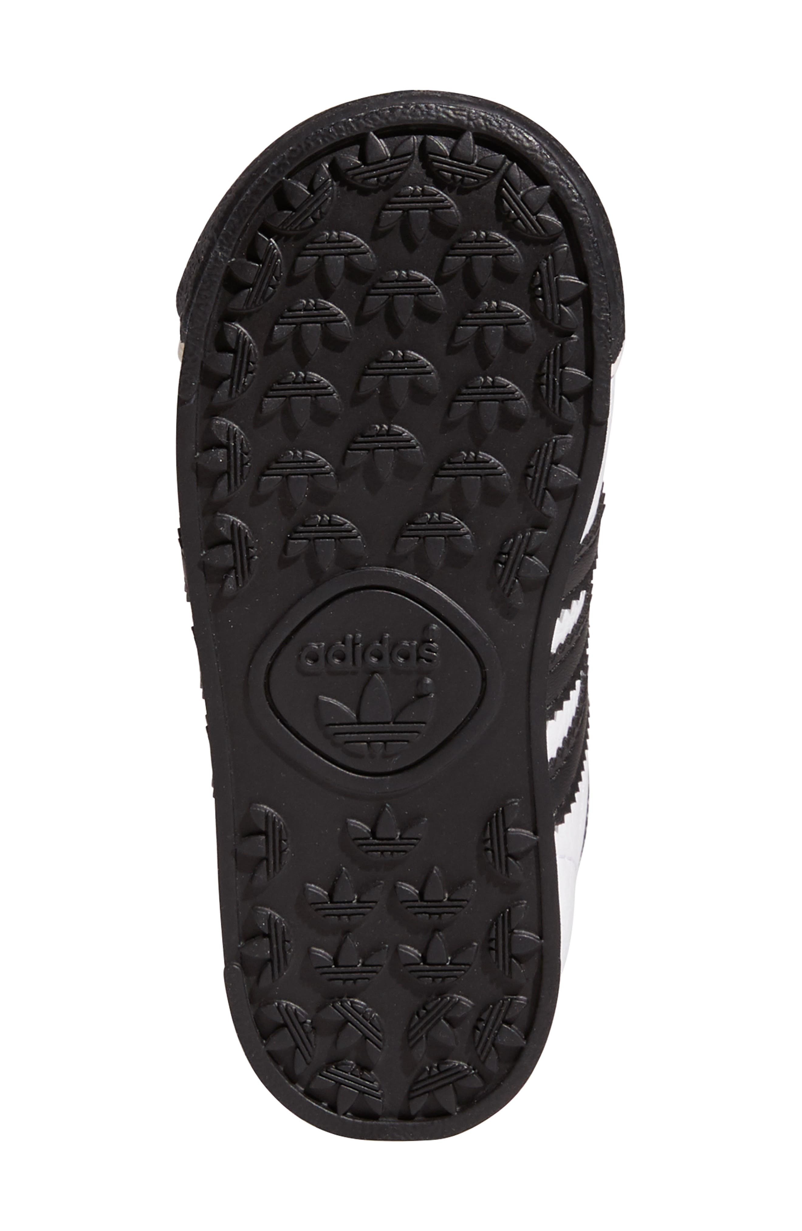adidas Kids' Samoa Sneaker, Alternate, color, White/ Black