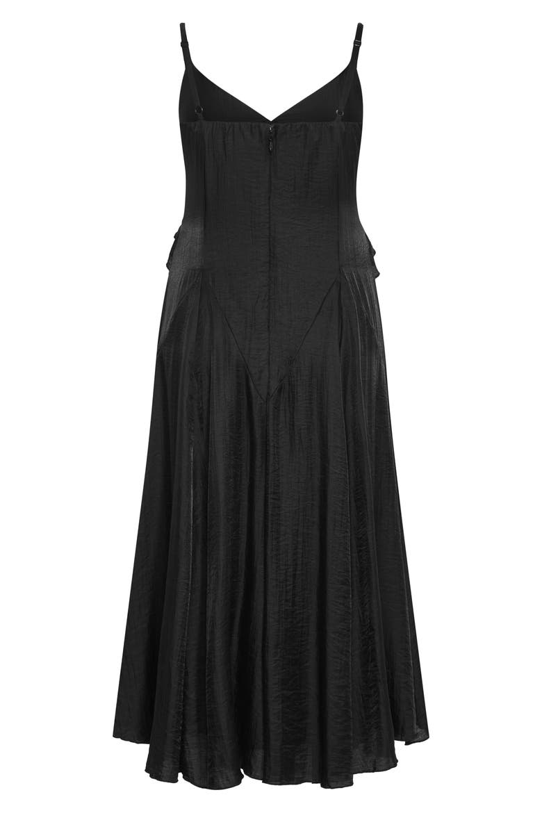 Clara Maxi Dress, Alternate, color, BLACK