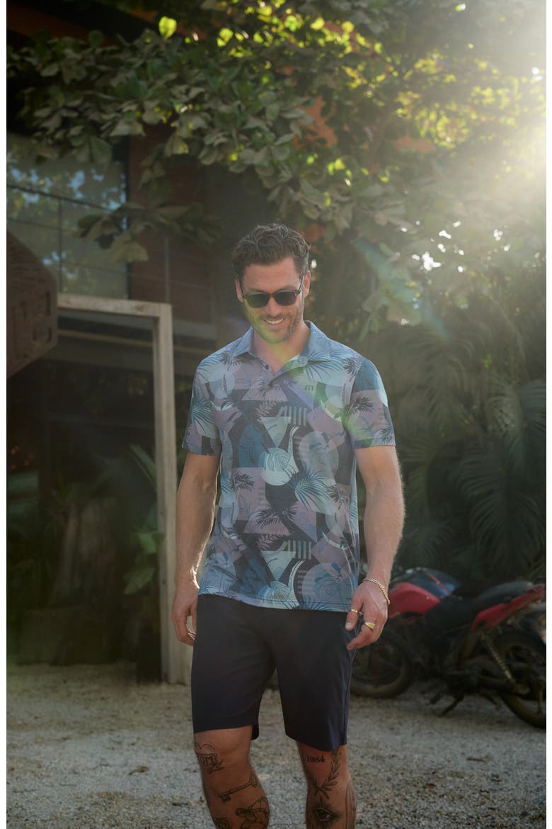 Featherweight Summer Polo, Alternate, color, TOTAL ECLIPSE