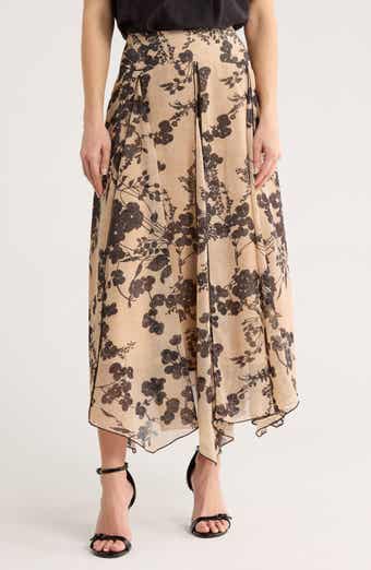 Ted Baker Floral Godet Maxi Skirt