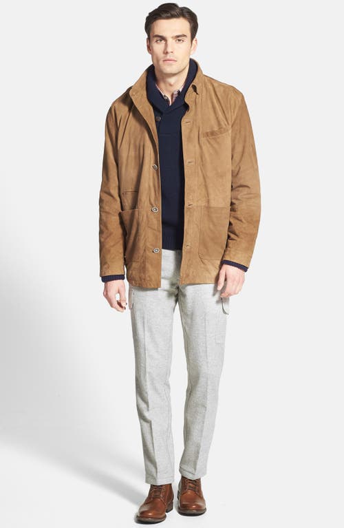 Frye 'tyler' Plain Toe Boot In Cognac