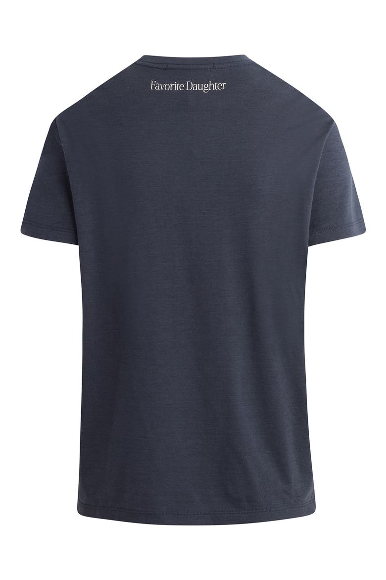 Favorite Sister Graphic T-Shirt, Alternate, color, NAVY/ GARDENIA