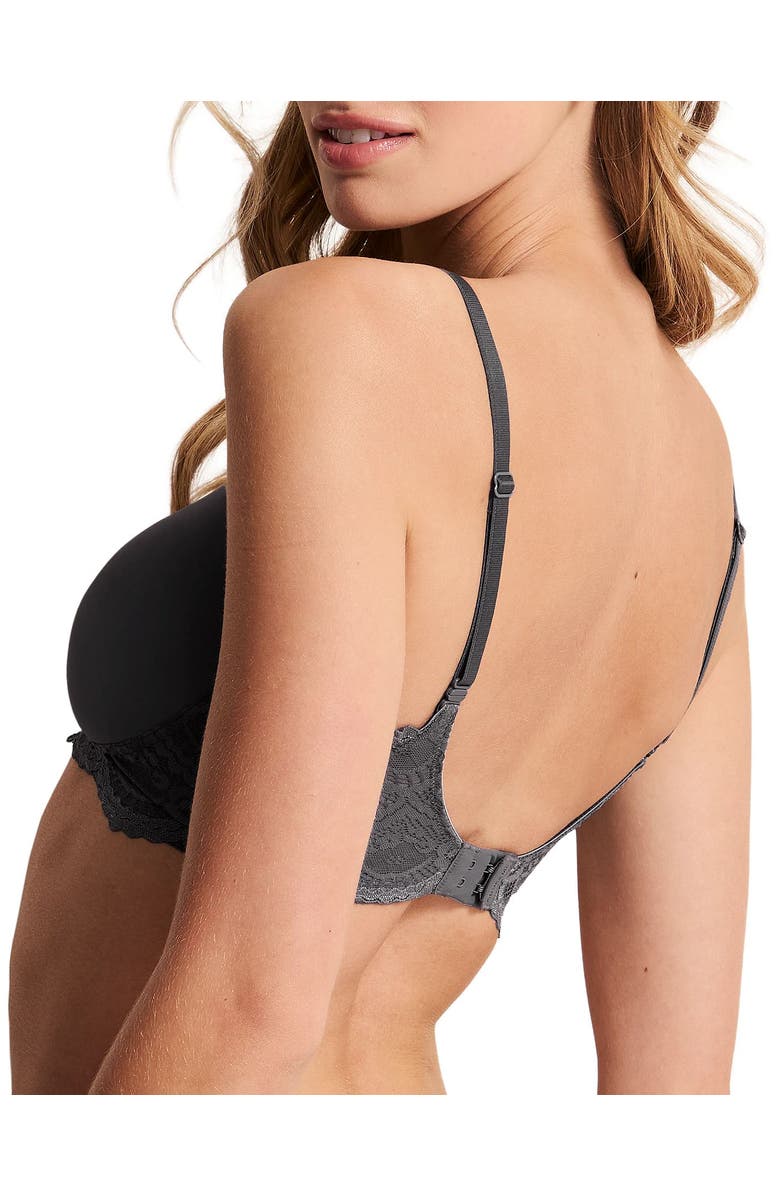 Adore Me Jainey Contour Plunge Bra, Alternate, color, Dark Grey
