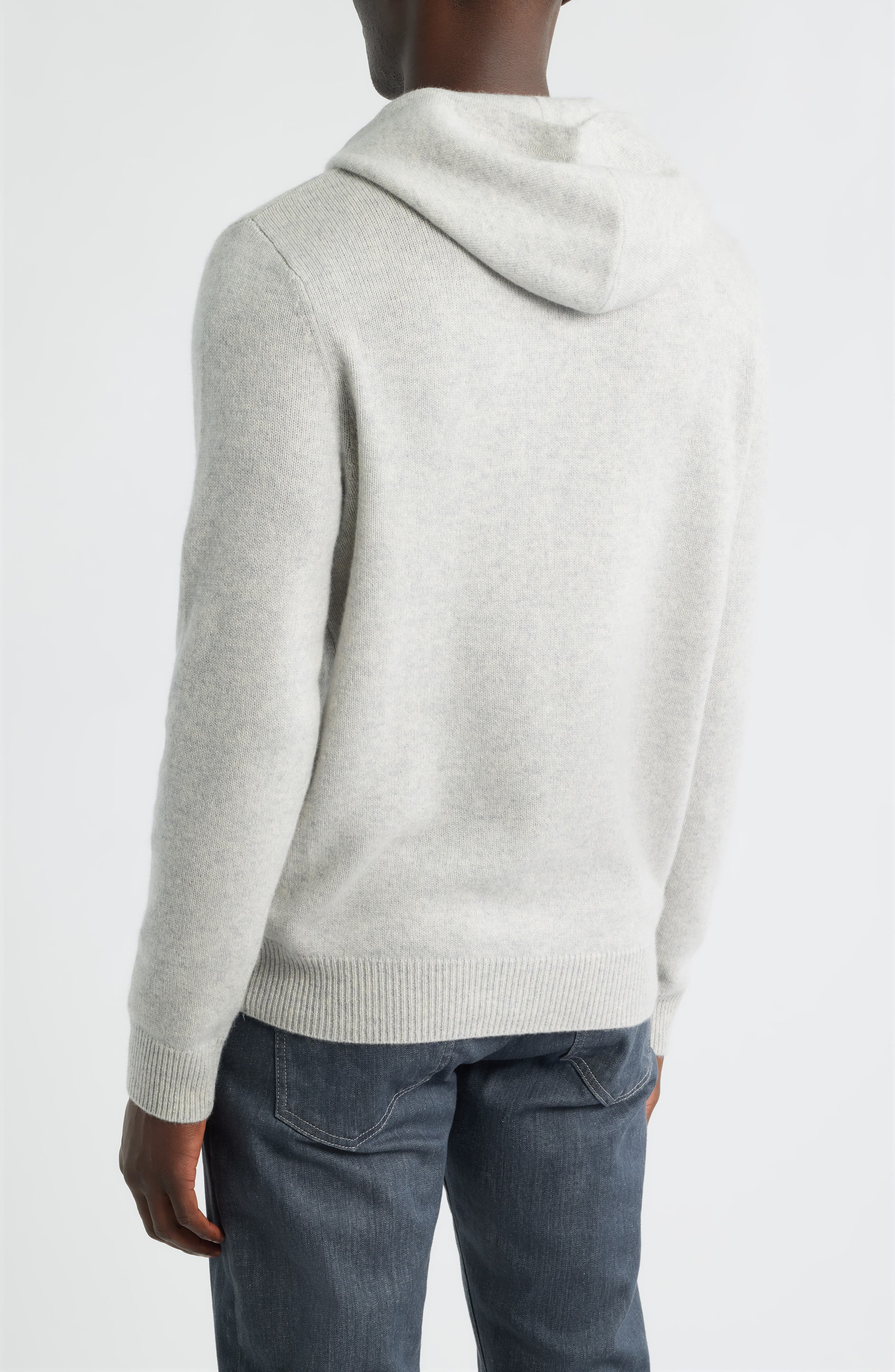 Luxe Cashmere Hooded Sweater - image 2