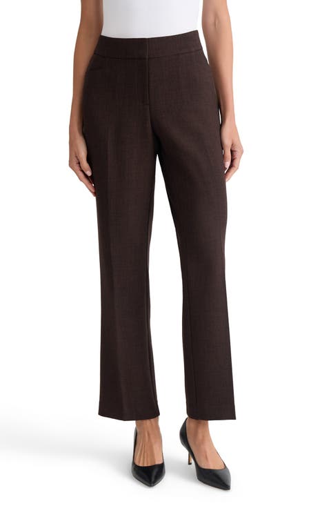 Straight Leg Ankle Pants