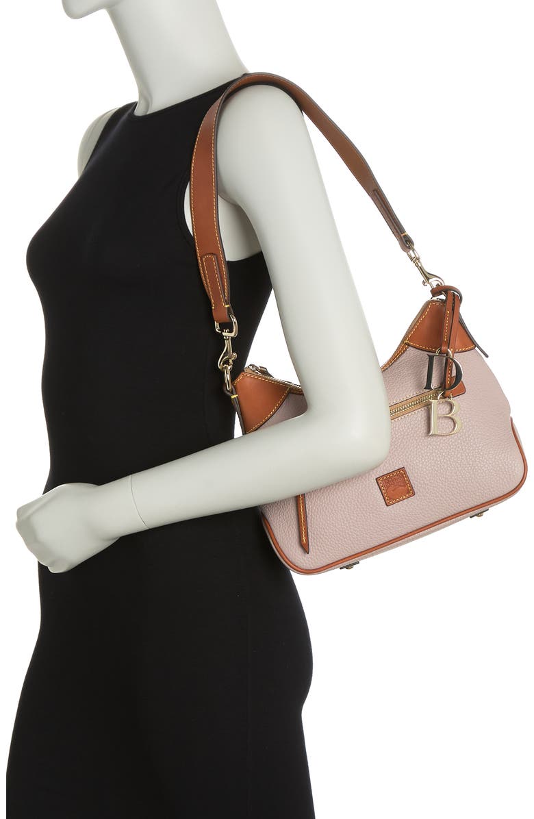 Dooney & Bourke Dooney and Bourke Small Leather Hobo Bag, Alternate, color,