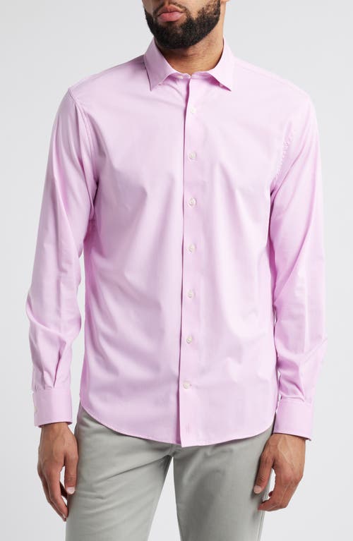 Johnnie-o Travis Button-down Shirt In Porto Pink